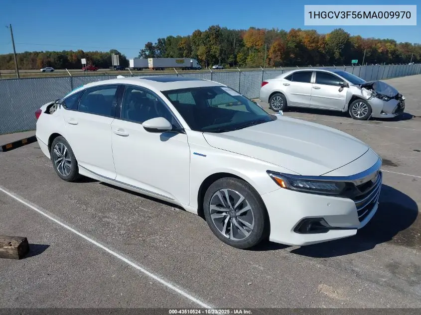 1HGCV3F56MA009970 2021 Honda Accord Hybrid Ex-L