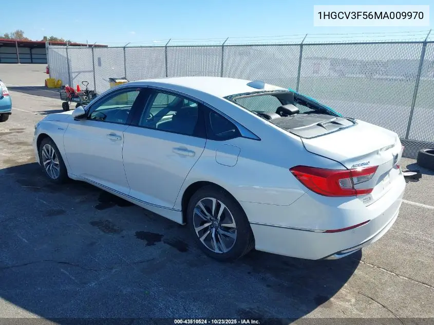 1HGCV3F56MA009970 2021 Honda Accord Hybrid Ex-L