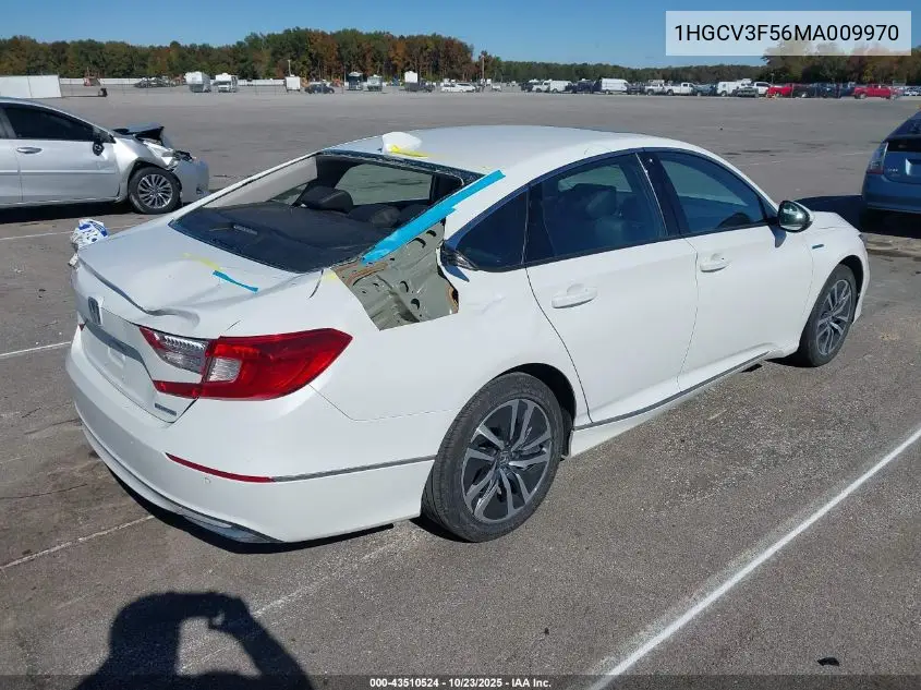 1HGCV3F56MA009970 2021 Honda Accord Hybrid Ex-L