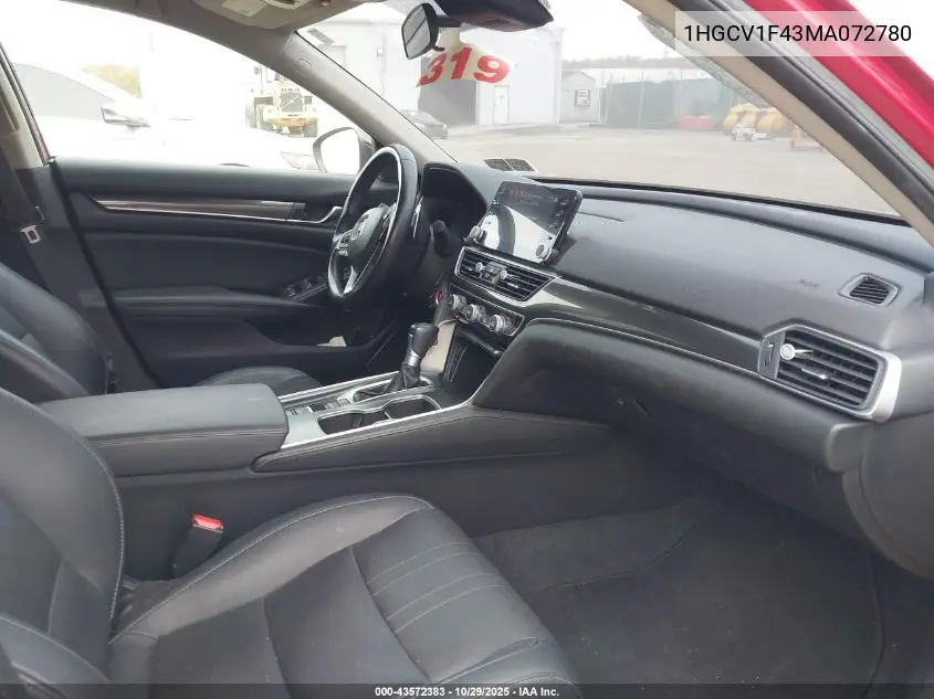 1HGCV1F43MA072780 2021 Honda Accord Sport Special Edition