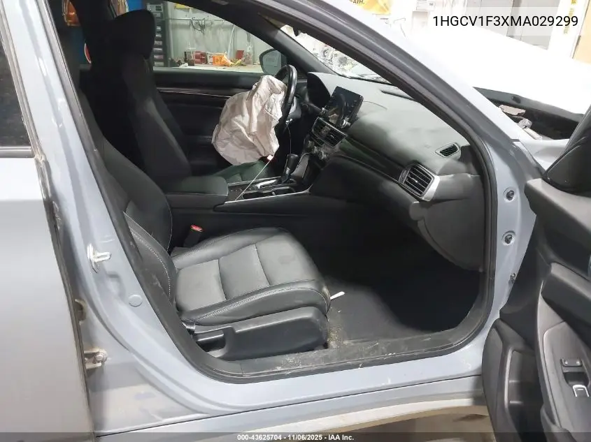 1HGCV1F3XMA029299 2021 Honda Accord Sport