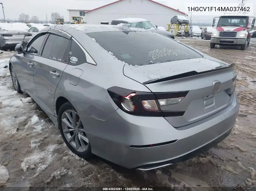 1HGCV1F14MA037462 2021 Honda Accord Lx