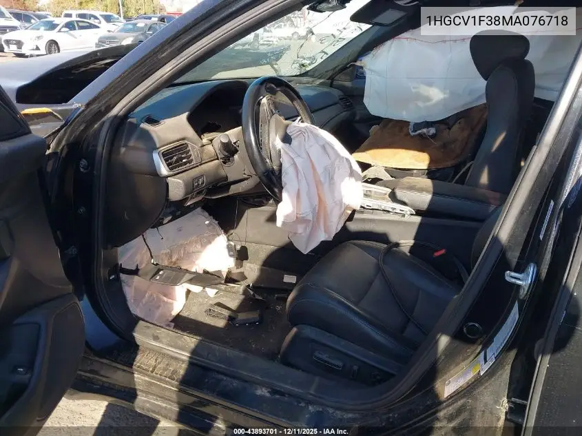 1HGCV1F38MA076718 2021 Honda Accord Sport