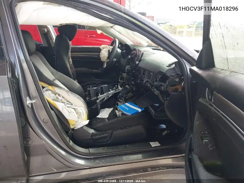 1HGCV3F11MA018296 2021 Honda Accord Hybrid