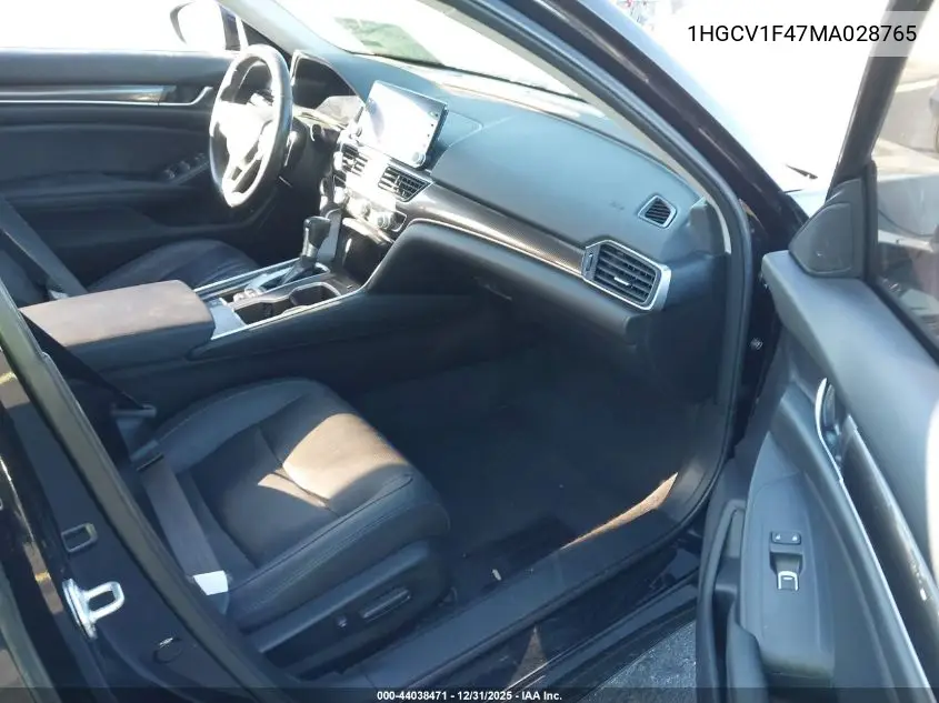 1HGCV1F47MA028765 2021 Honda Accord Sport Special Edition
