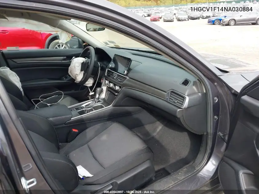 1HGCV1F14NA030884 2022 Honda Accord Lx