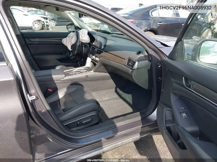 1HGCV2F96NA008932 2022 Honda Accord Touring