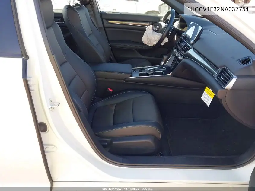 1HGCV1F32NA037754 2022 Honda Accord Sport