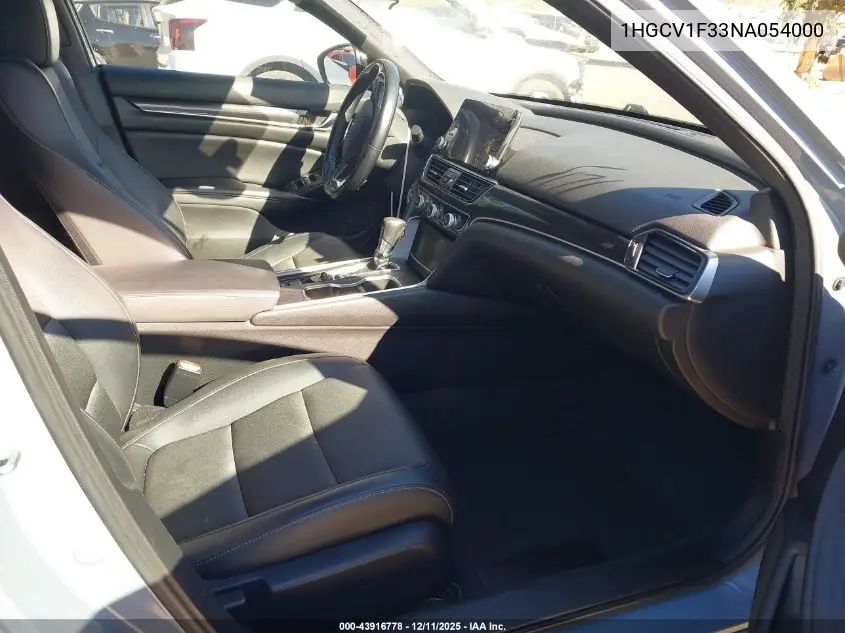 1HGCV1F33NA054000 2022 Honda Accord Sport