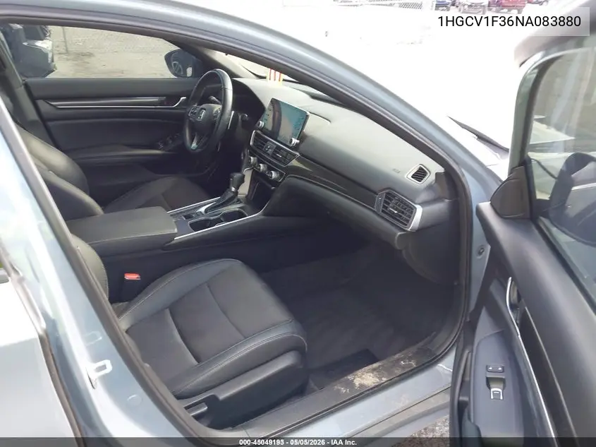 1HGCV1F36NA083880 2022 Honda Accord Sport