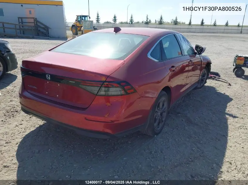 1HGCY1F30PA800526 2023 Honda Accord Ex