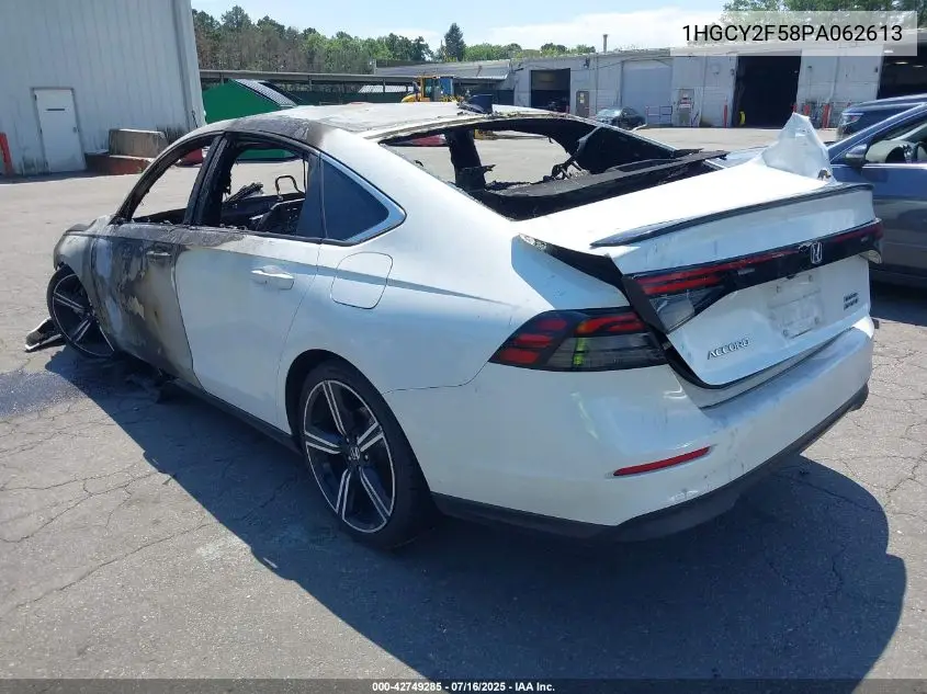1HGCY2F58PA062613 2023 Honda Accord Hybrid Sport