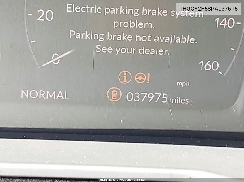 1HGCY2F58PA037615 2023 Honda Accord Hybrid Sport