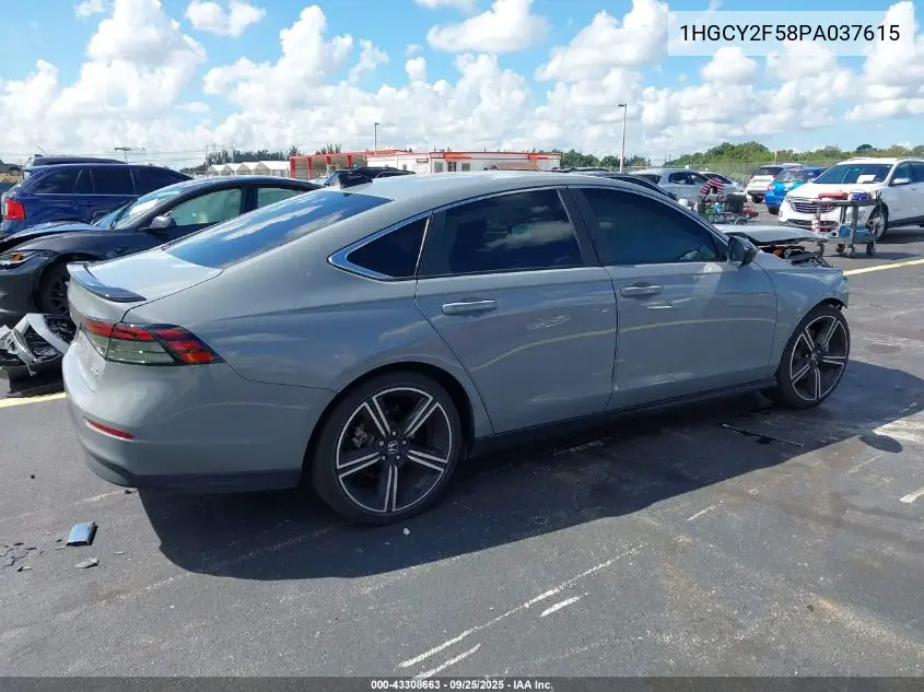 1HGCY2F58PA037615 2023 Honda Accord Hybrid Sport