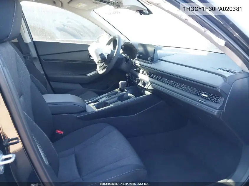 1HGCY1F30PA020381 2023 Honda Accord Ex