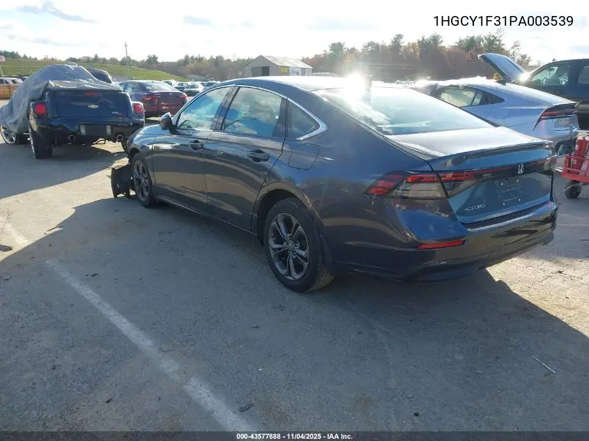 1HGCY1F31PA003539 2023 Honda Accord Ex
