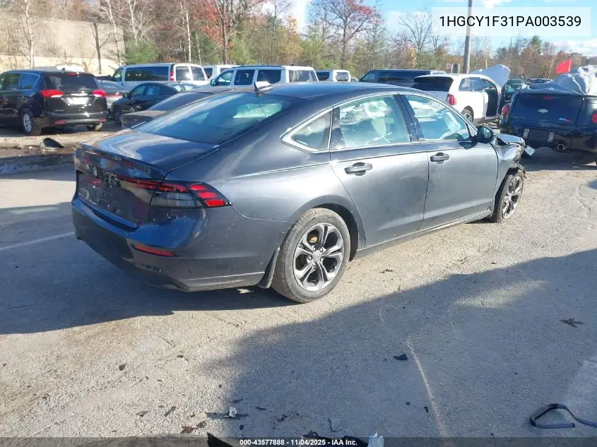 1HGCY1F31PA003539 2023 Honda Accord Ex