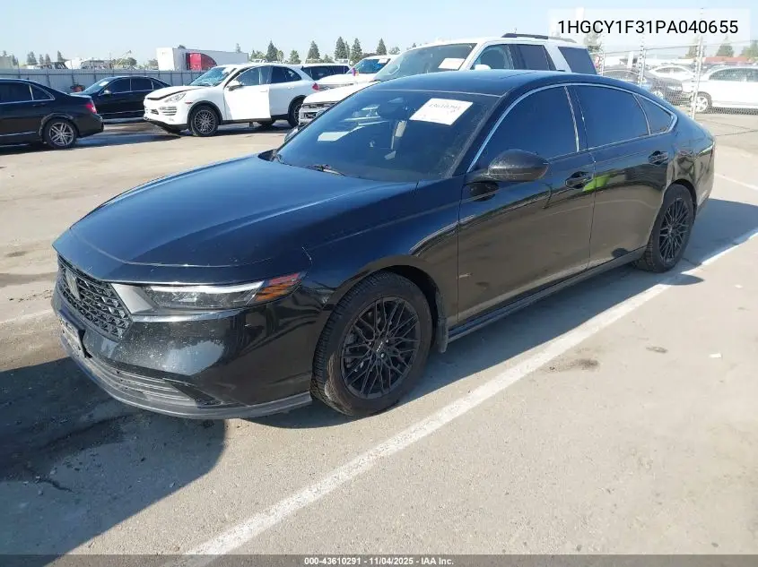 1HGCY1F31PA040655 2023 Honda Accord Ex