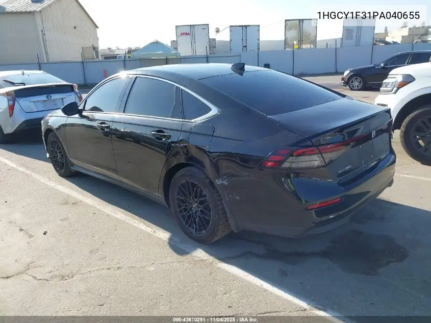 1HGCY1F31PA040655 2023 Honda Accord Ex