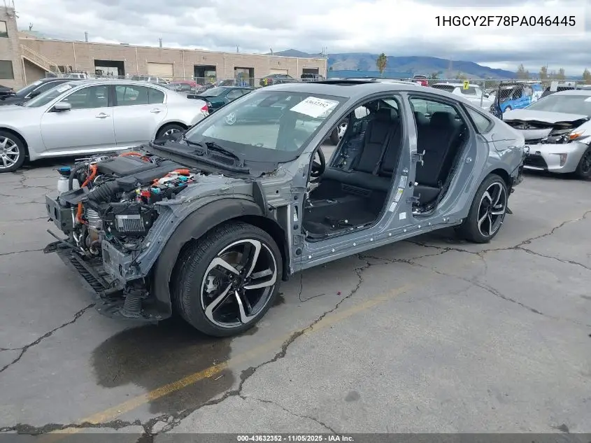 1HGCY2F78PA046445 2023 Honda Accord Hybrid Sport-L