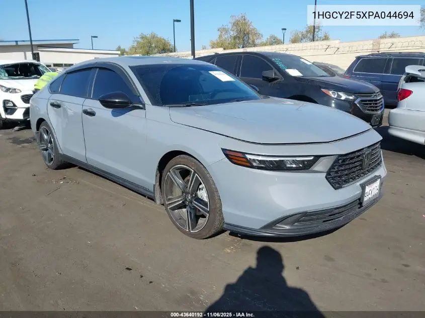 1HGCY2F5XPA044694 2023 Honda Accord Hybrid Sport