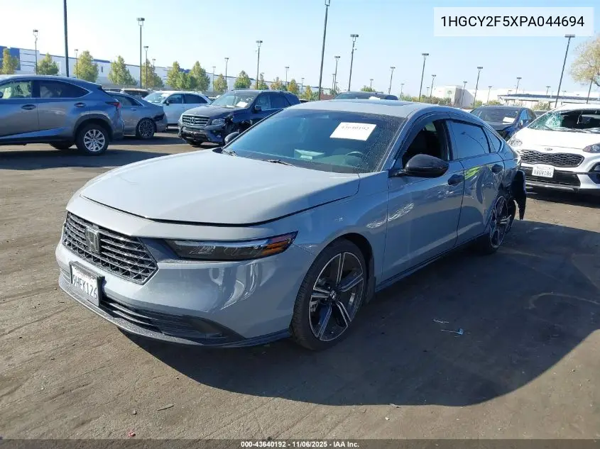 1HGCY2F5XPA044694 2023 Honda Accord Hybrid Sport