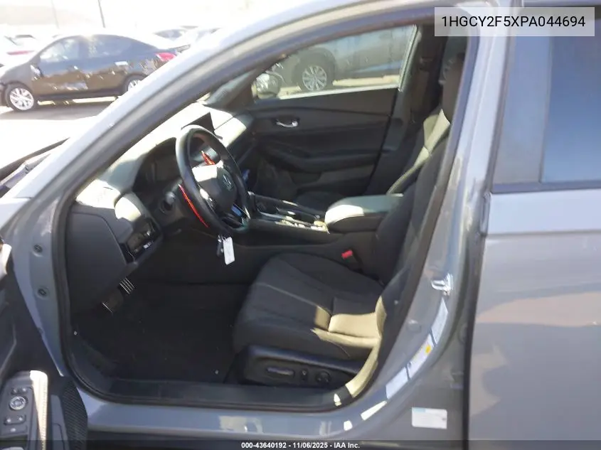 1HGCY2F5XPA044694 2023 Honda Accord Hybrid Sport