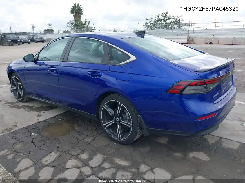 1HGCY2F57PA045320 2023 Honda Accord Hybrid Sport