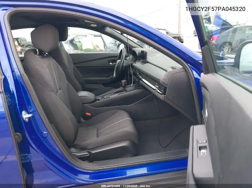 1HGCY2F57PA045320 2023 Honda Accord Hybrid Sport