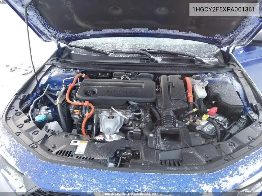 1HGCY2F5XPA001361 2023 Honda Accord Hybrid Sport