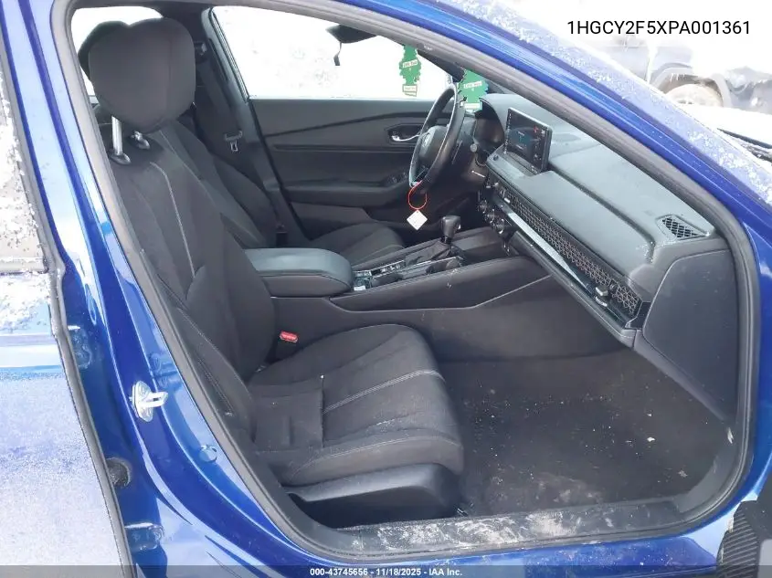 1HGCY2F5XPA001361 2023 Honda Accord Hybrid Sport