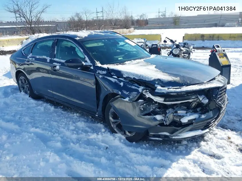 1HGCY2F61PA041384 2023 Honda Accord Hybrid Ex-L