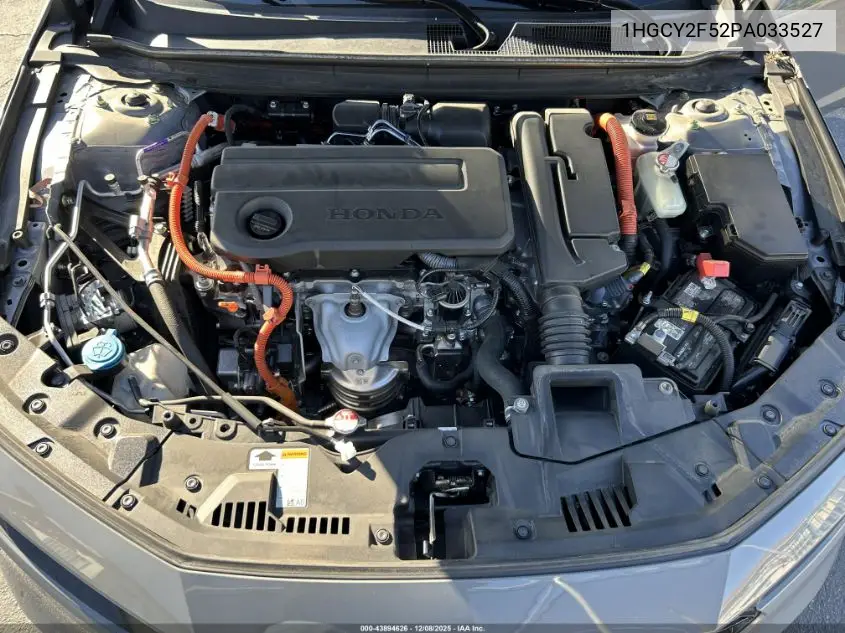1HGCY2F52PA033527 2023 Honda Accord Hybrid Sport