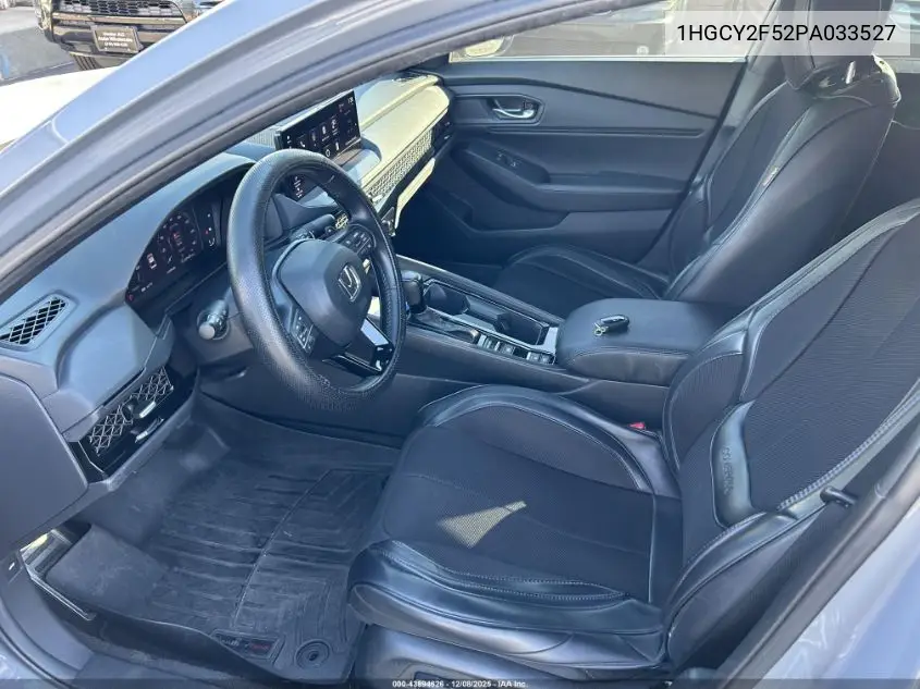 1HGCY2F52PA033527 2023 Honda Accord Hybrid Sport
