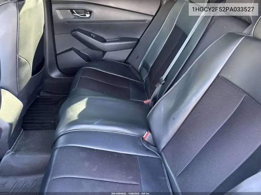 1HGCY2F52PA033527 2023 Honda Accord Hybrid Sport