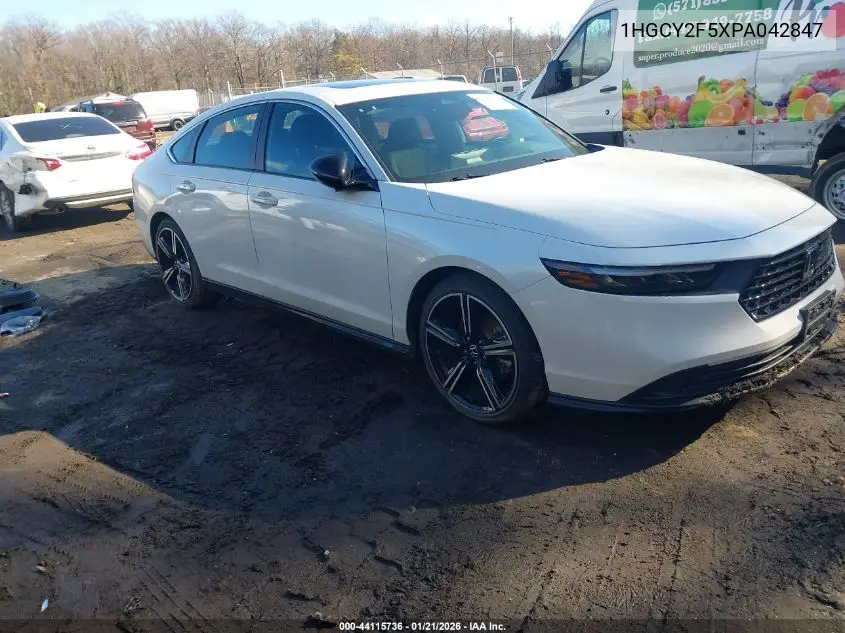 1HGCY2F5XPA042847 2023 Honda Accord Hybrid Sport