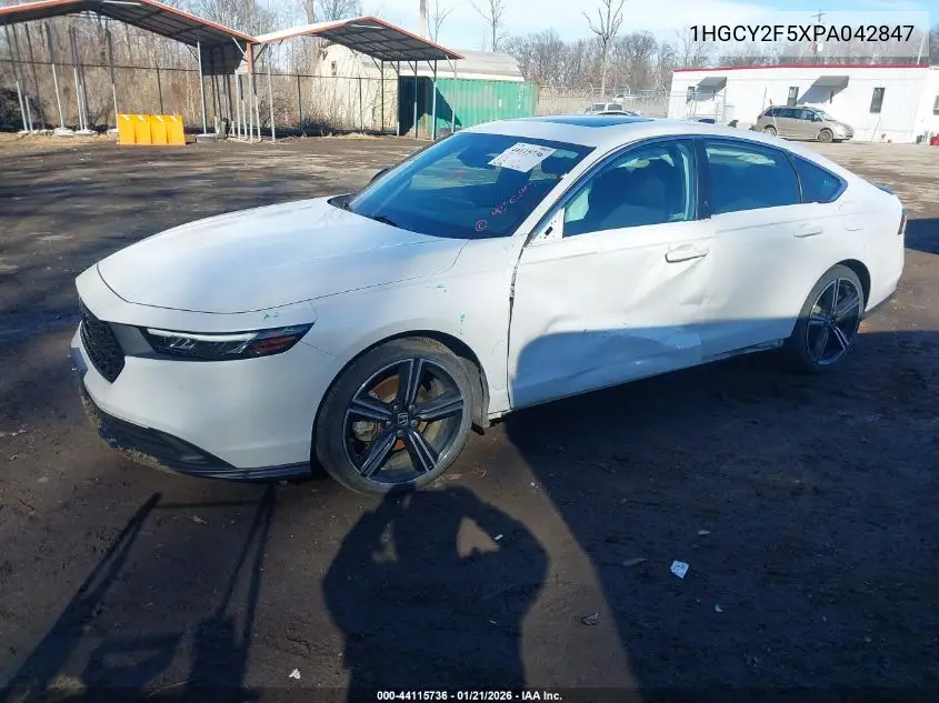 1HGCY2F5XPA042847 2023 Honda Accord Hybrid Sport