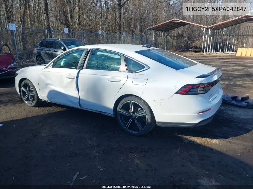 1HGCY2F5XPA042847 2023 Honda Accord Hybrid Sport
