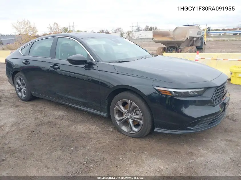 1HGCY1F30RA091955 2024 Honda Accord Ex
