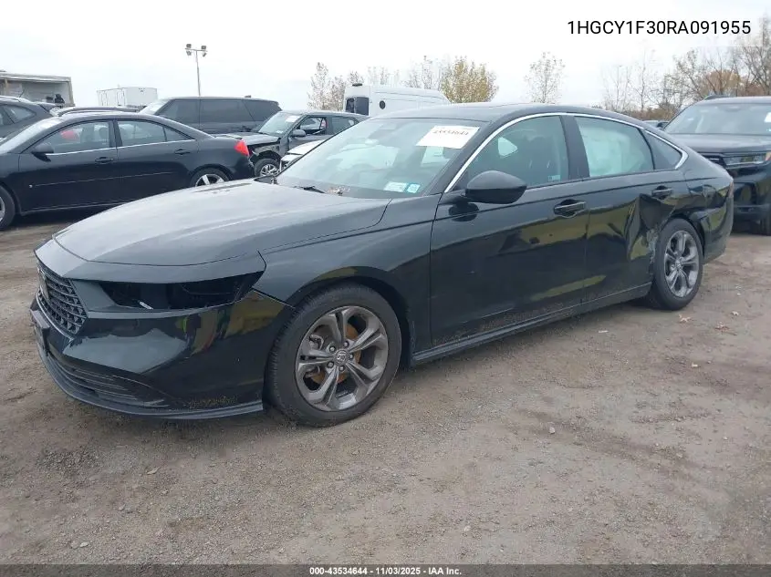 1HGCY1F30RA091955 2024 Honda Accord Ex