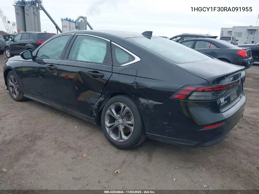1HGCY1F30RA091955 2024 Honda Accord Ex