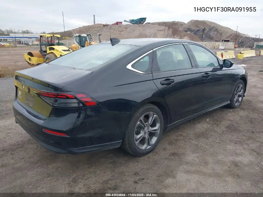 1HGCY1F30RA091955 2024 Honda Accord Ex