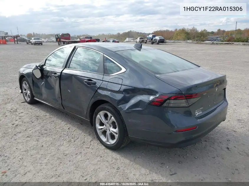 1HGCY1F22RA015306 2024 Honda Accord Lx