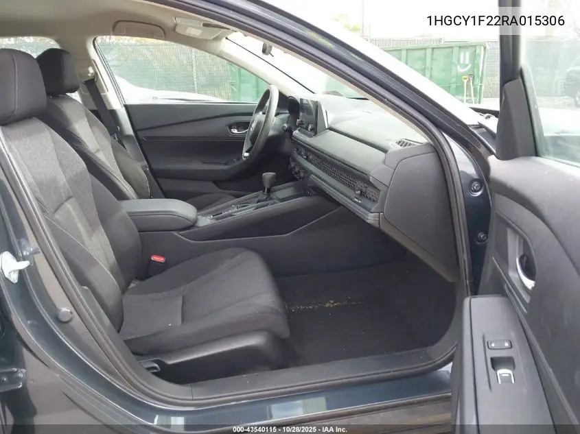 1HGCY1F22RA015306 2024 Honda Accord Lx