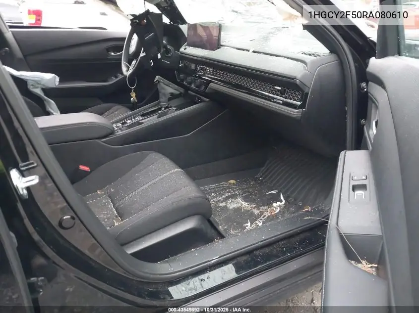 1HGCY2F50RA080610 2024 Honda Accord Hybrid Sport
