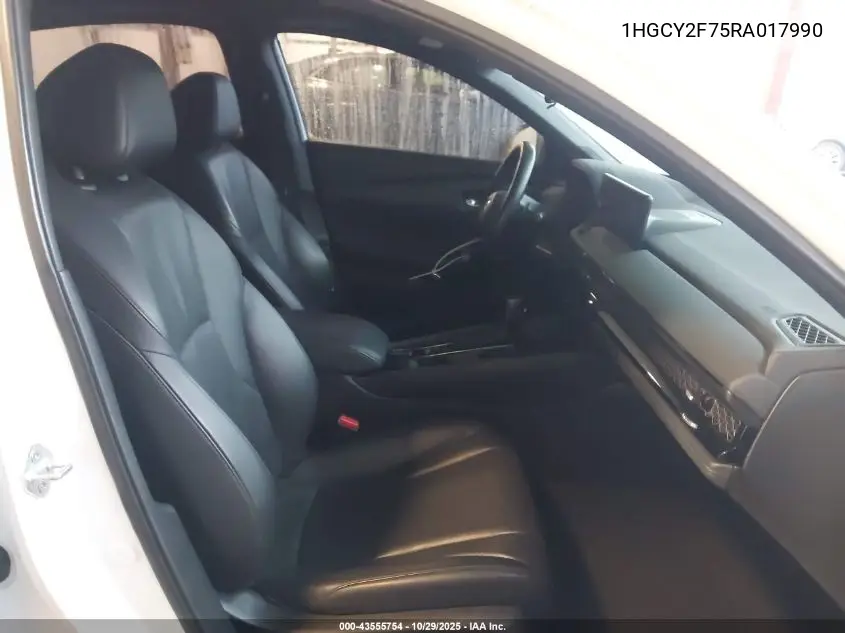 1HGCY2F75RA017990 2024 Honda Accord Hybrid Sport-L