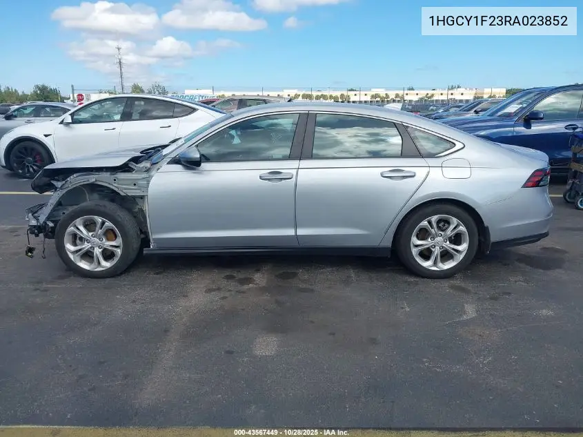 1HGCY1F23RA023852 2024 Honda Accord Lx