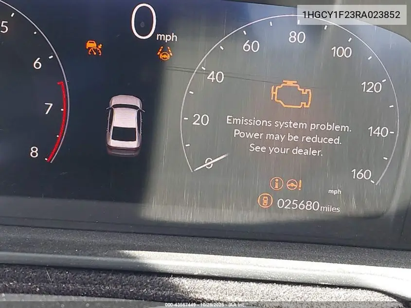1HGCY1F23RA023852 2024 Honda Accord Lx