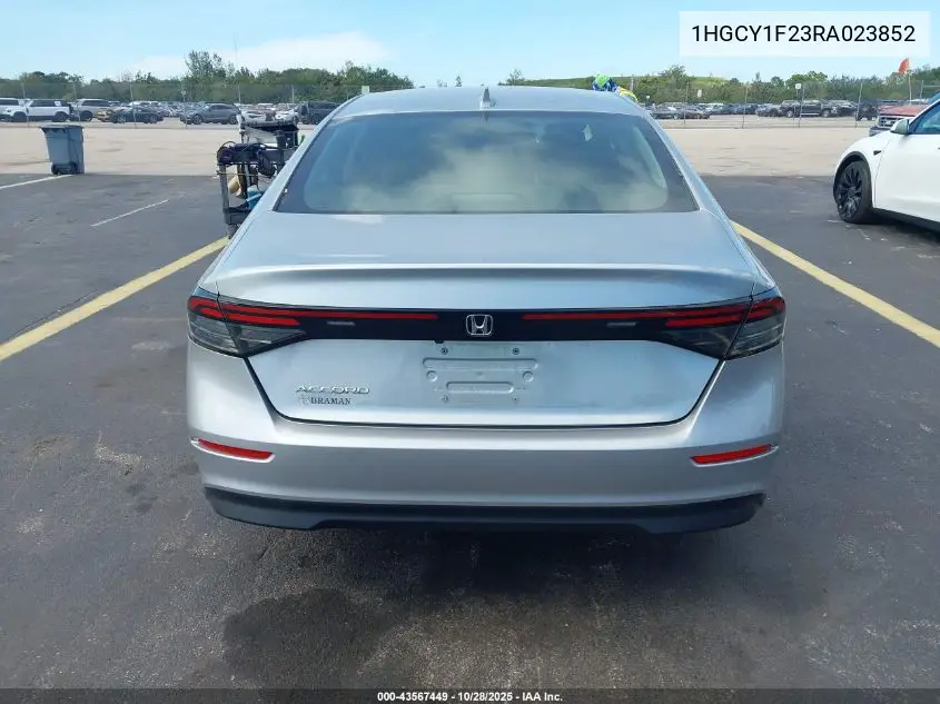 1HGCY1F23RA023852 2024 Honda Accord Lx