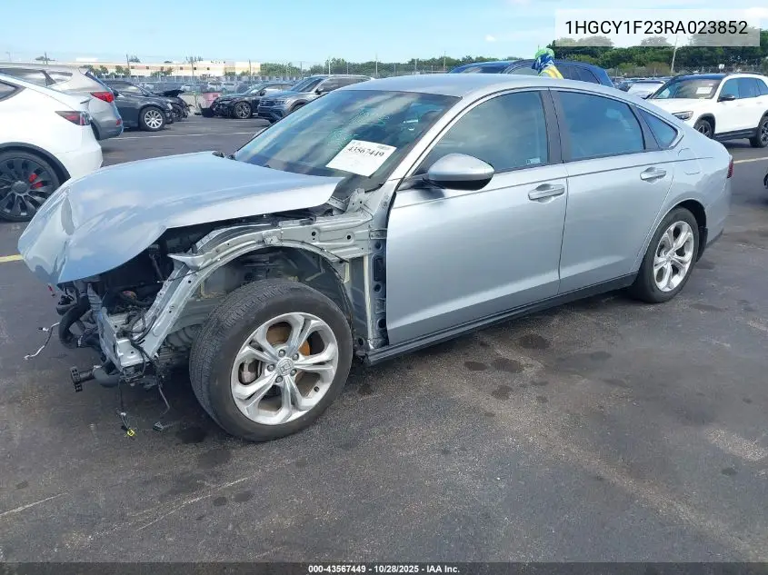 1HGCY1F23RA023852 2024 Honda Accord Lx